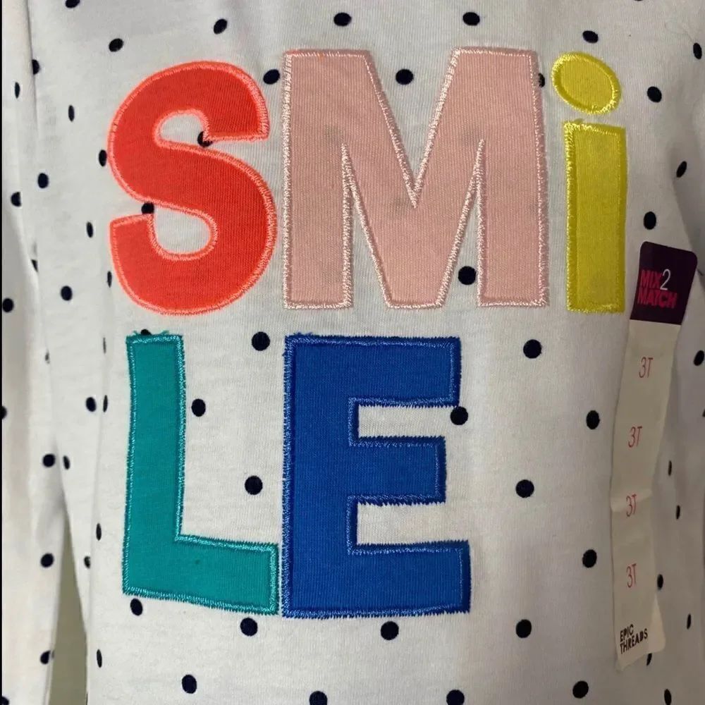 EPIC THREADS 3T SMILE Top - Picture 2 of 6
